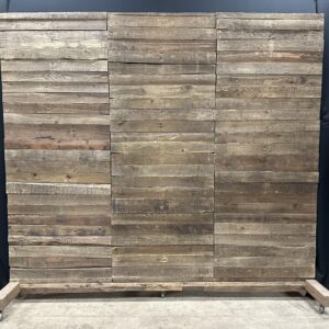 9' Rustic Wood Backdrop