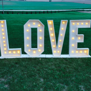 4 ft Marquee Love Letters